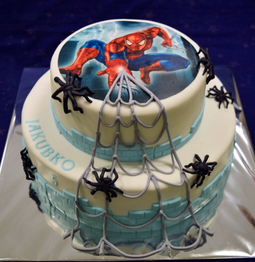 Torty pre chlapcov » Torta Spiderman Jakubkovi