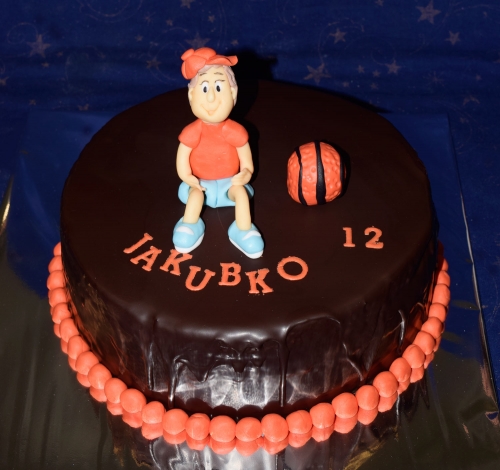 Najnovšie torty » Torta Čokoládová s postavičkou