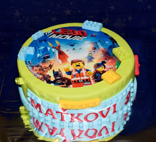 Torty pre chlapcov » Torta Lego Movie