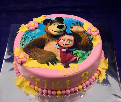 Najnovšie torty » Torta Míša a Máša