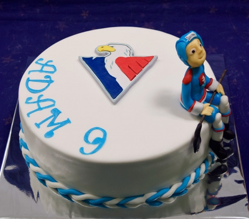 Torty pre chlapcov » Torta Hokejová s postavičkou