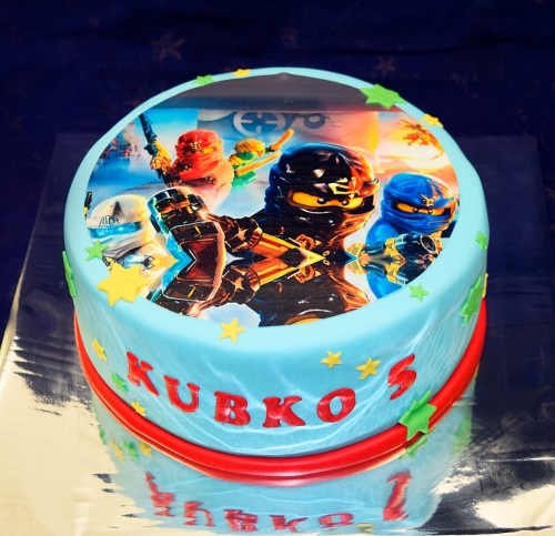 Torty pre chlapcov » Torta Lego s obrázkom