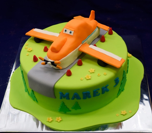 Torty pre chlapcov » Torta Lietadlo Dasty