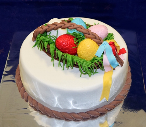 Svadobné torty » Torta Veľkonočná s vajíčkom