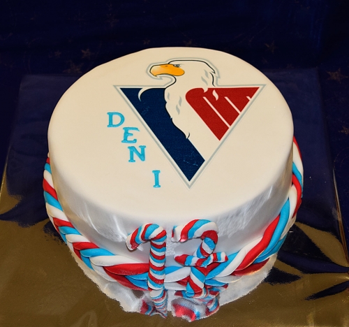 Torty pre chlapcov » Torta HC Slovan s logom