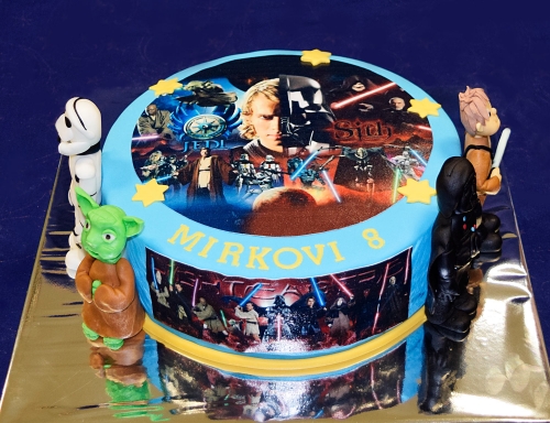 Torty pre chlapcov » Torta StarWars s fotkou