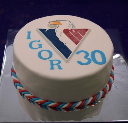 Torty pre chlapcov » Torta HC Slovan s logom