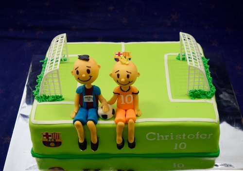 Torty pre chlapcov » Torta Futbalová s postavičkou