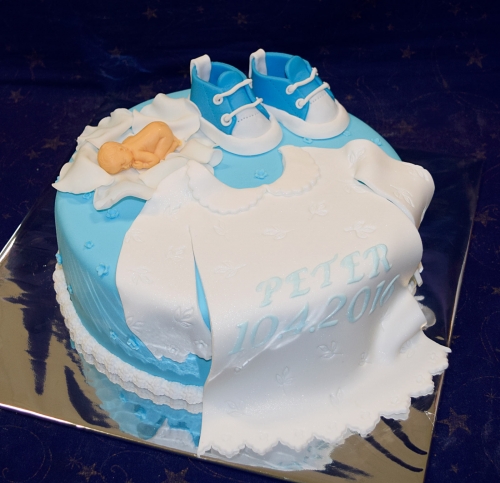 Krstinové torty » Torta Krstinová Petrík