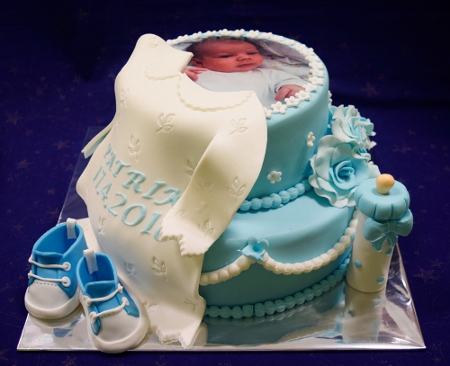 Torty pre chlapcov » Torta Krstinová pre Patrika