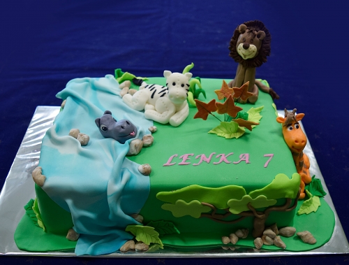 Torty pre chlapcov » Torta Madagaskar zvieratká