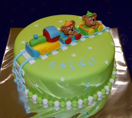 Torty pre chlapcov » Torta S vláčikom pre Paľka