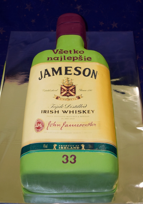 Torty » Torta Fľaša Jameson