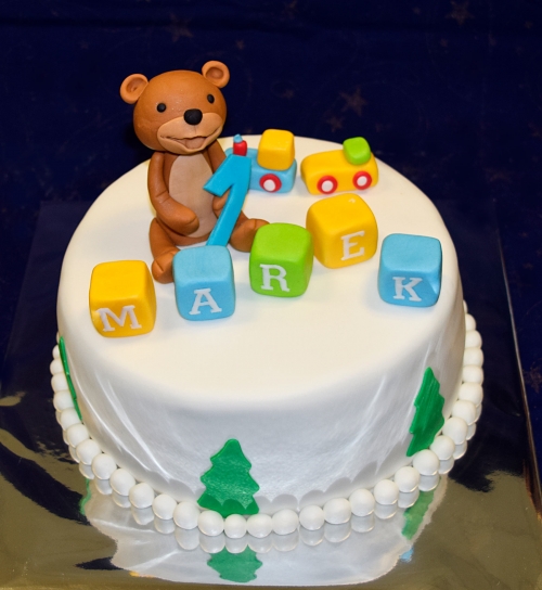 Torty pre chlapcov » Torta Macík pre Mareka