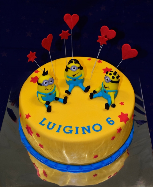 Torty pre chlapcov » Torta Mimoni Luigino