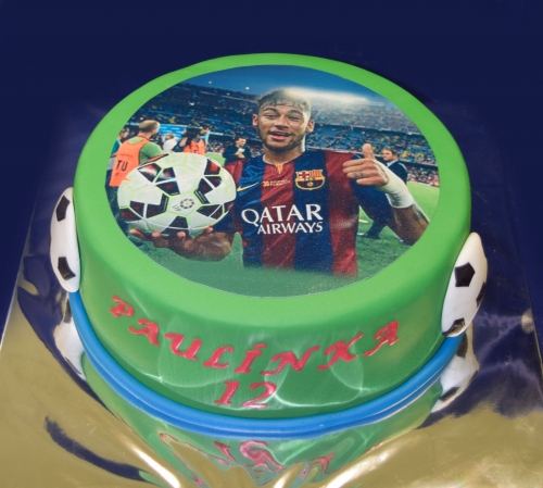 Športové torty » Torta Futbalista s obrázkom