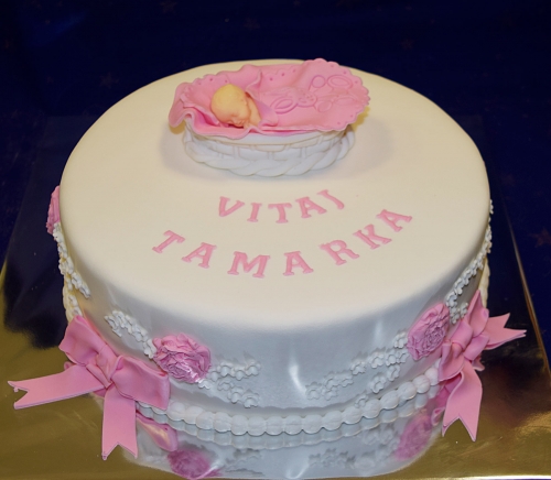 Torty » Torta Krstinová pre Tamarku