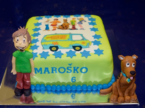 Torty pre chlapcov » Torta Scooby doo Maroško