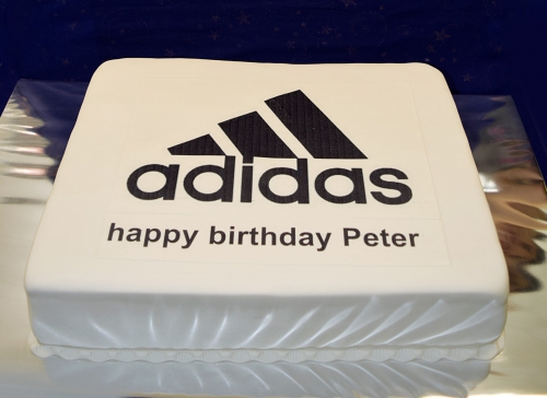Športové torty » Torta Jedlý obrázok adidas