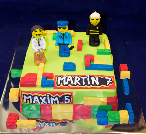 Torty pre chlapcov » Torta Minecraft s obrázkom