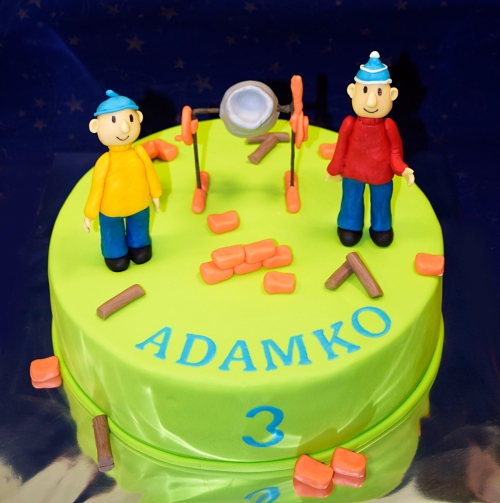 Torty pre chlapcov » Torta Postavičky Pat a Mat