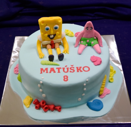 Torty » Torta Sponge Bob Matúškovi