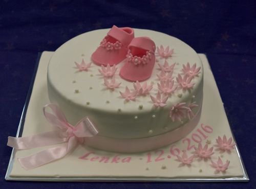 Krstinové torty » Torta Na krstiny Lenke