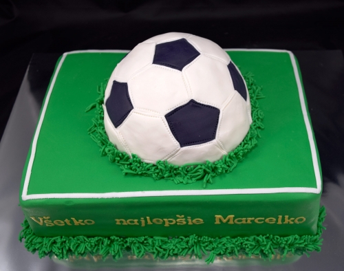 Športové torty » Torta Futbalová s loptou
