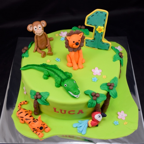 Torty » Torta So zvieratkami Lucas