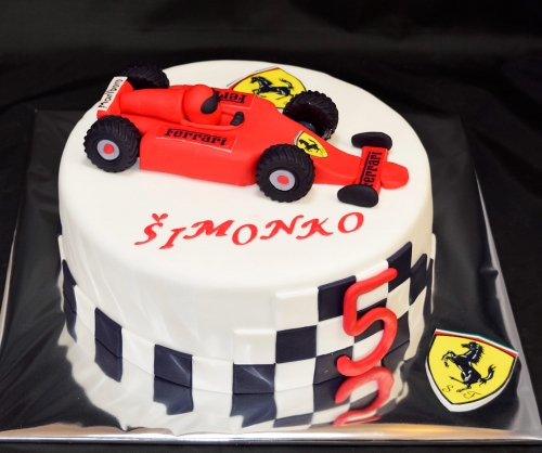 Torty » Torta Formula F1 Šimonkovi