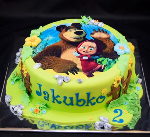 Torty » Torta Míša Máša Jakubkovi