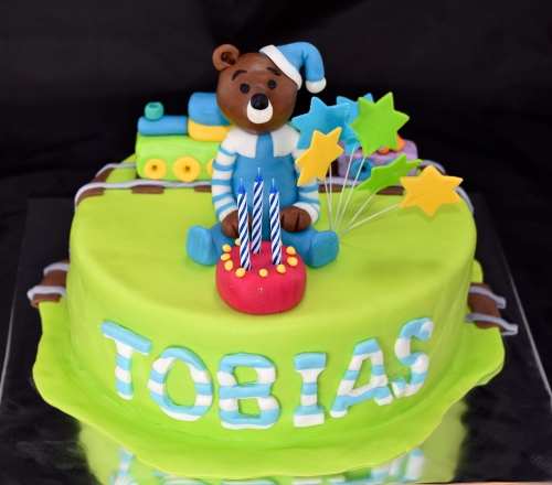 Svadobné torty » Torta Macko Tobias