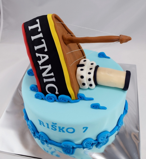 Torty » Torta Titanic Riškovi