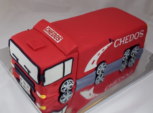 Torty » Torta Požiarnícke auto