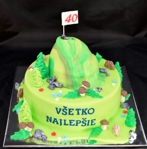 Športové torty » Torta Na 40tku