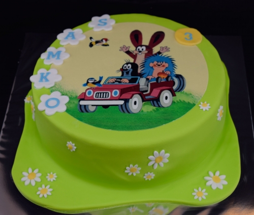 Torty » Torta Krtko s obrázkom