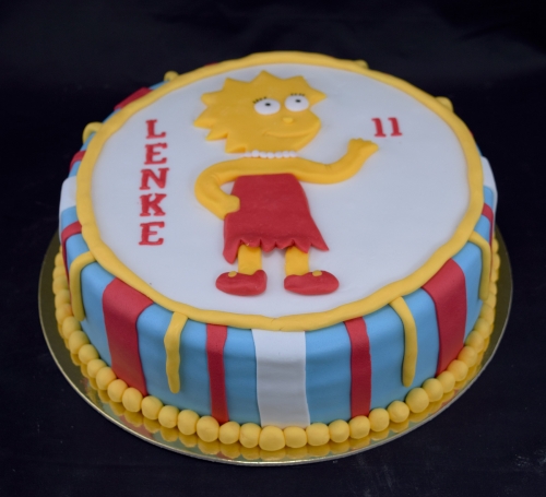 Torty » Torta Lisa Simpson