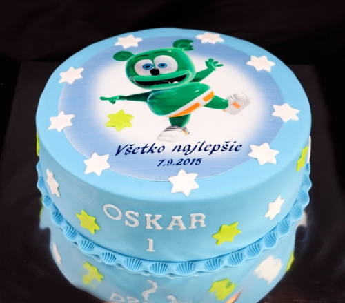 Svadobné torty » Torta S jedlým obrázkom