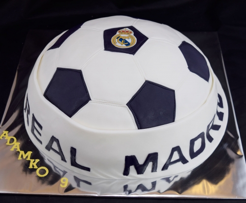 Torty pre chlapcov » Torta Futbalová Real Madrid