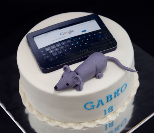 Torty pre chlapcov » Torta Myš na torte