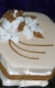 Torty » Torta Béžová torta s kvetmi