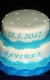 Krstinové torty » Torta Krstinová dvojposchodová torta