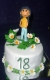 Najnovšie torty » Torta Dievča na 18
