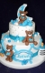 Krstinové torty » Torta Krstiny, chlapec