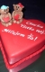 Svadobné torty » Torta Srdce s mackom