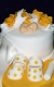 Krstinové torty » Torta Simonka, žlta torta