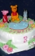 Svadobné torty » Torta Macko Pooh s prasiatkom