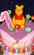 Svadobné torty » Torta Macko Pooh pre dievčatko