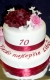 Rôzne torty » Torta Kvety na 70tku