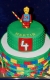 Svadobné torty » Torta Lego s postavičkou